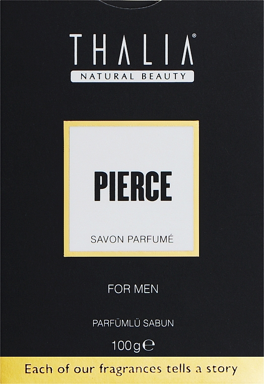 Мило парфумоване для чоловіків - Thalia Pierce Soap — фото N1