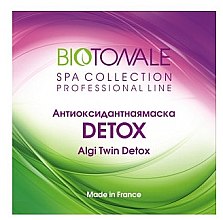 Парфумерія, косметика РАСПРОДАЖА Антиоксидантна маска - Biotonale Algi Twin Detox Mask *