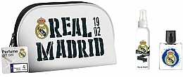 Air-Val International FC Real Madrid - Набор (edt/50ml + b/spray/10oml + toiletry/bag/1pcs) — фото N1