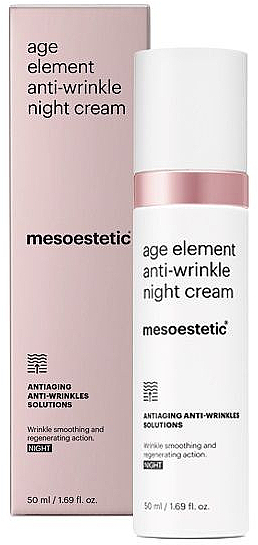 Крем для обличчя - Mesoestetic Age Element Anti-wrinkle Night Cream — фото N1