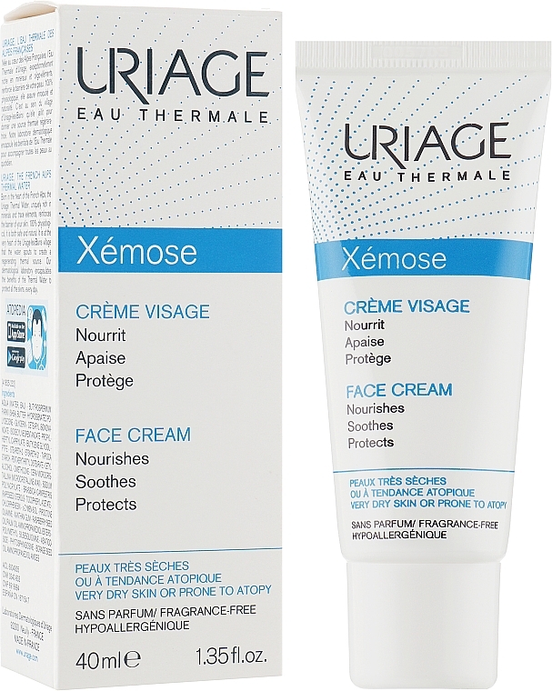 Крем для обличчя - Uriage Xemose Face Cream * — фото N1