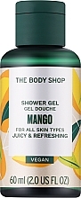Гель для душа "Манго" - The Body Shop Mango Vegan Shower Gel (мини) — фото N2