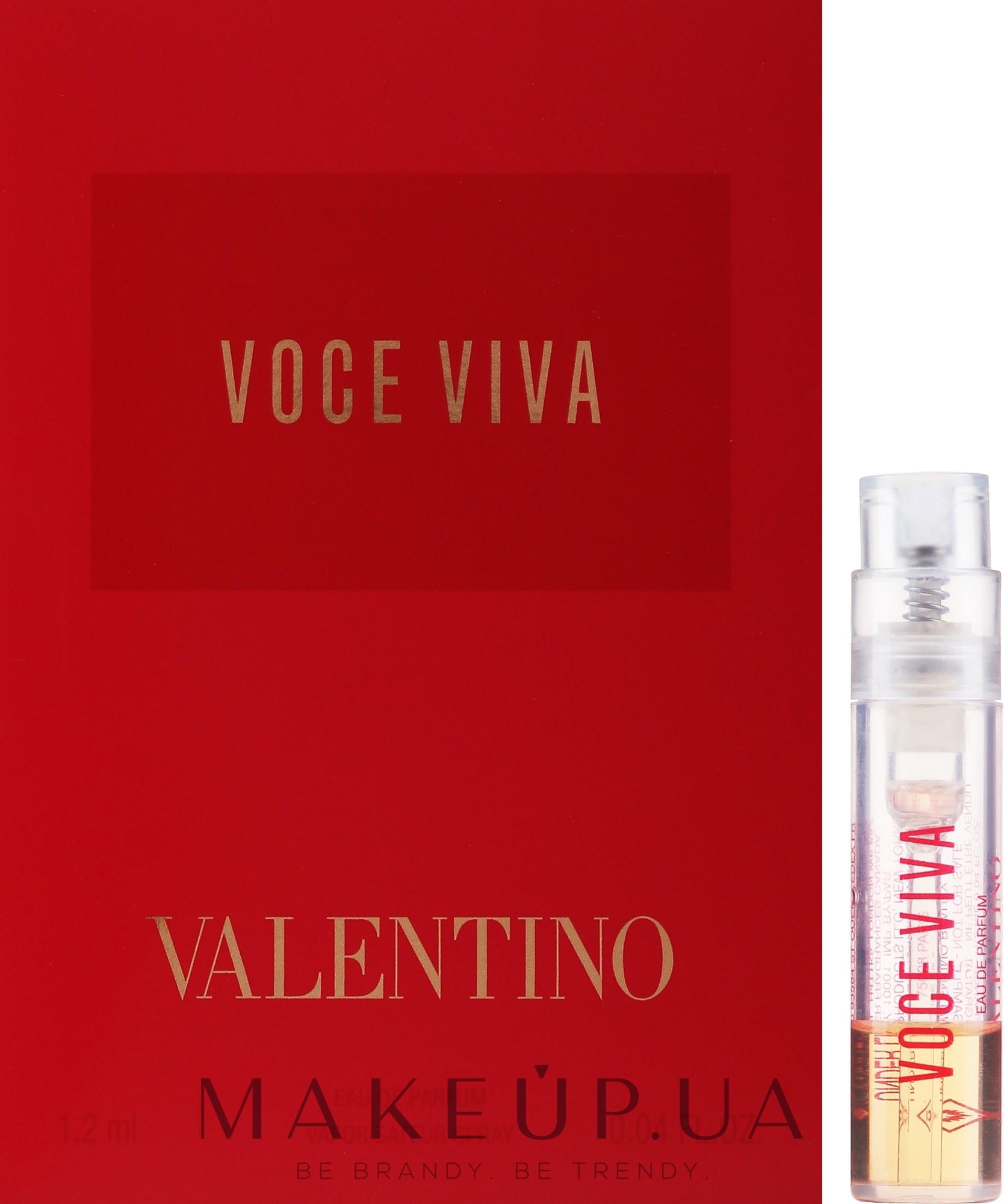 ПОДАРОК! Valentino Voce Viva Intensa - Парфюмированная вода (пробник) — фото 1.2ml