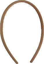 Обруч для волос, Pf-255, светло-коричневый - Puffic Fashion — фото N1