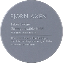 Воск для волос длительной фиксации - BjOrn AxEn Fiber Fudge Strong Flexible Hold — фото N1