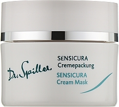 Парфумерія, косметика Крем-маска для чутливої шкіри обличчя  - Dr. Spiller Sensicura Cream Mask (міні)