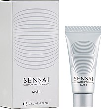 Духи, Парфюмерия, косметика Кремообразная маска для лица - Sensai Cellular Performance Mask (пробник)