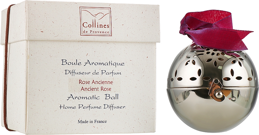 Ароматизатор інтер'єрний - Collines de Provence Home Perfume Diffuser Aromatic Ball Rose — фото N2