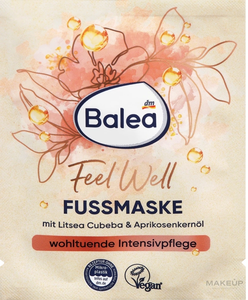 Маска для ніг - Balea Feel Well — фото 15ml