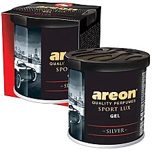 Духи, Парфюмерия, косметика Ароматизатор воздуха в банке - Areon Gel Can Sport Lux Silver