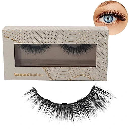 Магнитные ресницы - Bamm!Lashes Magnetic Cat Eye — фото N1