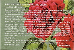 Крем для лица с пептидами дамасской розы - Jigott Rose Flower Energizing Cream — фото N3