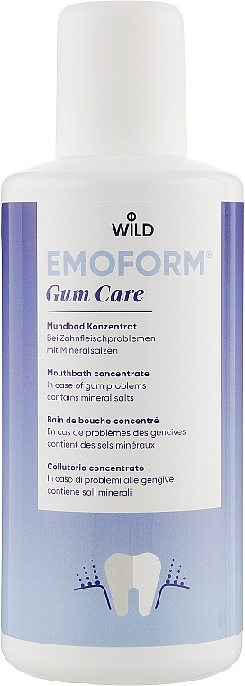 Ополаскиватель для полости рта с минеральными солями, концентрат - Dr. Wild Emoform Mouthbath Concentrate — фото N3