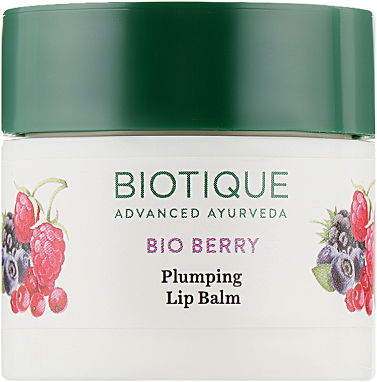 Уплотняющий и придающий полноту бальзам для губ "Био Ягоды" - Biotique Bio Berry Plumping Lip Balm — фото N2