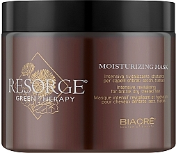 Зволожувальна маска для волосся - Biacre Resorge Green Therapy Moisturizing Mask — фото N3