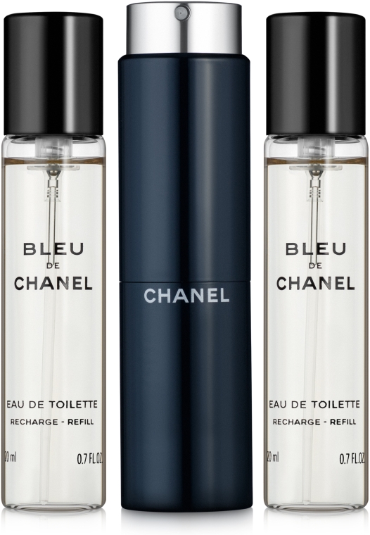 Chanel Bleu de Chanel - Туалетна вода (змінний блок з футляром) — фото N1