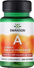 Парфумерія, косметика Вітамін А - Swanson Vitamin A 10000 IU