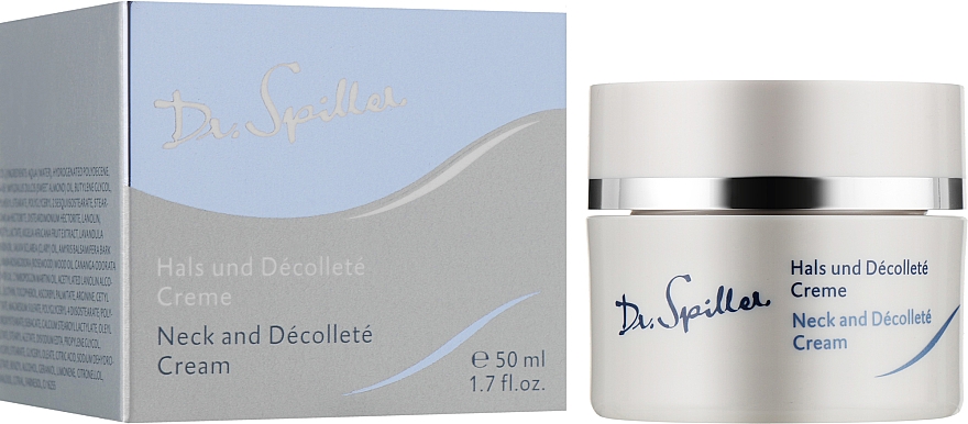 Крем для кожи шеи и декольте - Dr. Spiller Breast and Decollete Lift Cream — фото N2