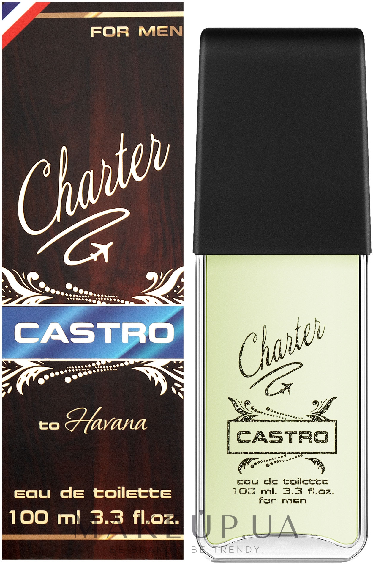 Aroma Parfume Charter Castro - Туалетна вода — фото 100ml