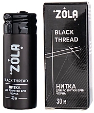 Парфумерія, косметика Нитка для розмітки 30 м, чорна - Zola Black Thread