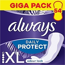 Парфумерія, косметика Щоденні прокладки "Нейтралізація запаху", 54 шт. - Always Daily Protect XL