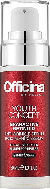 Сироватка для обличчя проти зморщок - Helia-D Officina Youth Concept Granactive Retinoid — фото N1