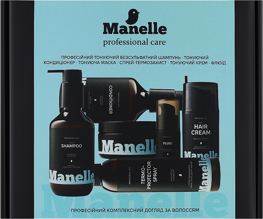Набір, 6 продуктів - Manelle Professional Care — фото N1