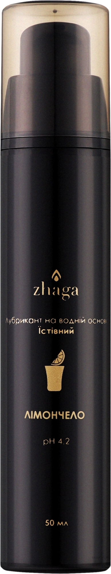 Лубрикант їстівний на водній основі "Лімончело" - Zhaga — фото 50ml