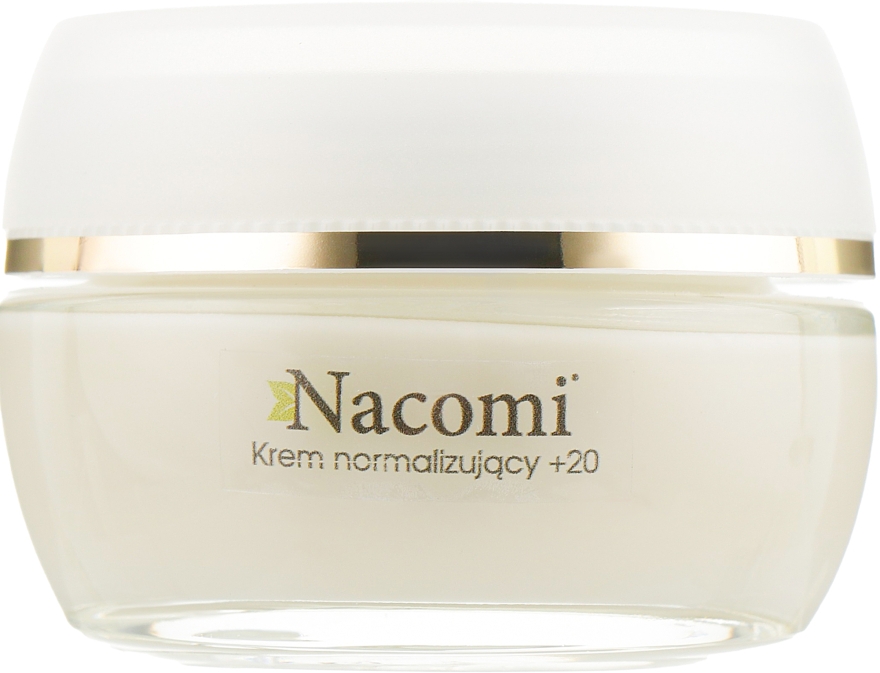 Дневной крем для лица - Nacomi Normalizing Cream 20+ — фото N2