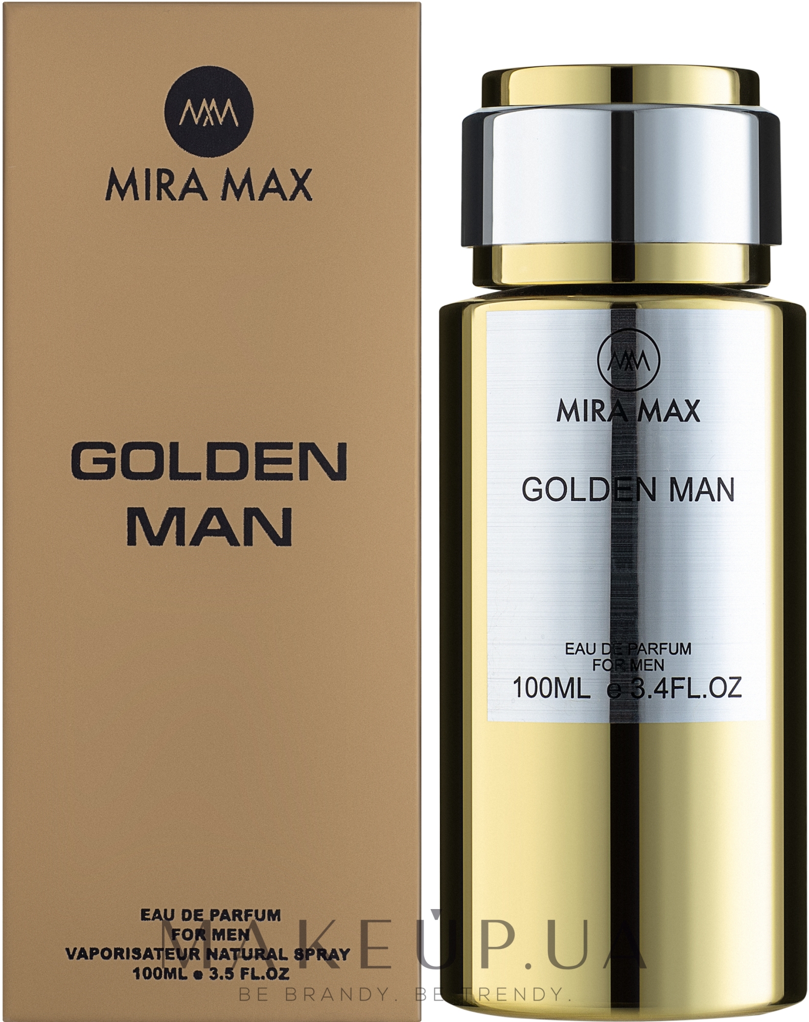 Mira Max Golden Man - Парфумована вода — фото 100ml