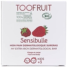 Мило "Полуниця & Малина" - Toofruit Sensibulle Raspberry Strawberry Soap — фото N1