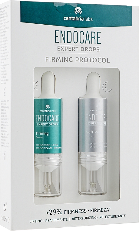 Набір - Cantabria Labs Endocare Expert Drops Firming Protocol (ser/2*10ml) — фото N1