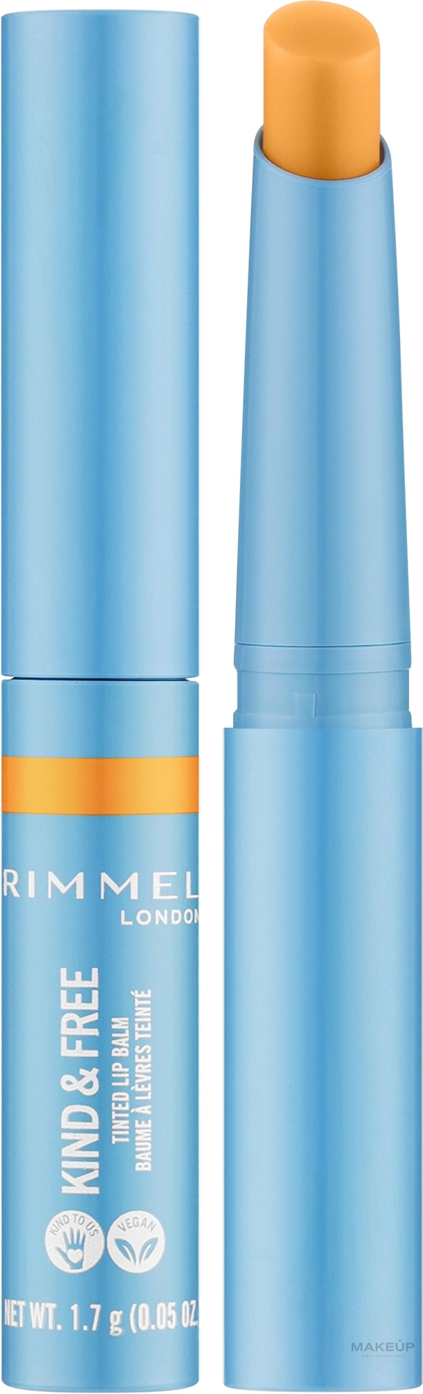 Відтінковий бальзам для губ - Rimmel Kind & Free Tinted Lip Balm — фото 001 - Air Storm