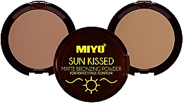 Пудра бронзирующая - Miyo Sun Kissed Matt Bronzing Powder — фото N3