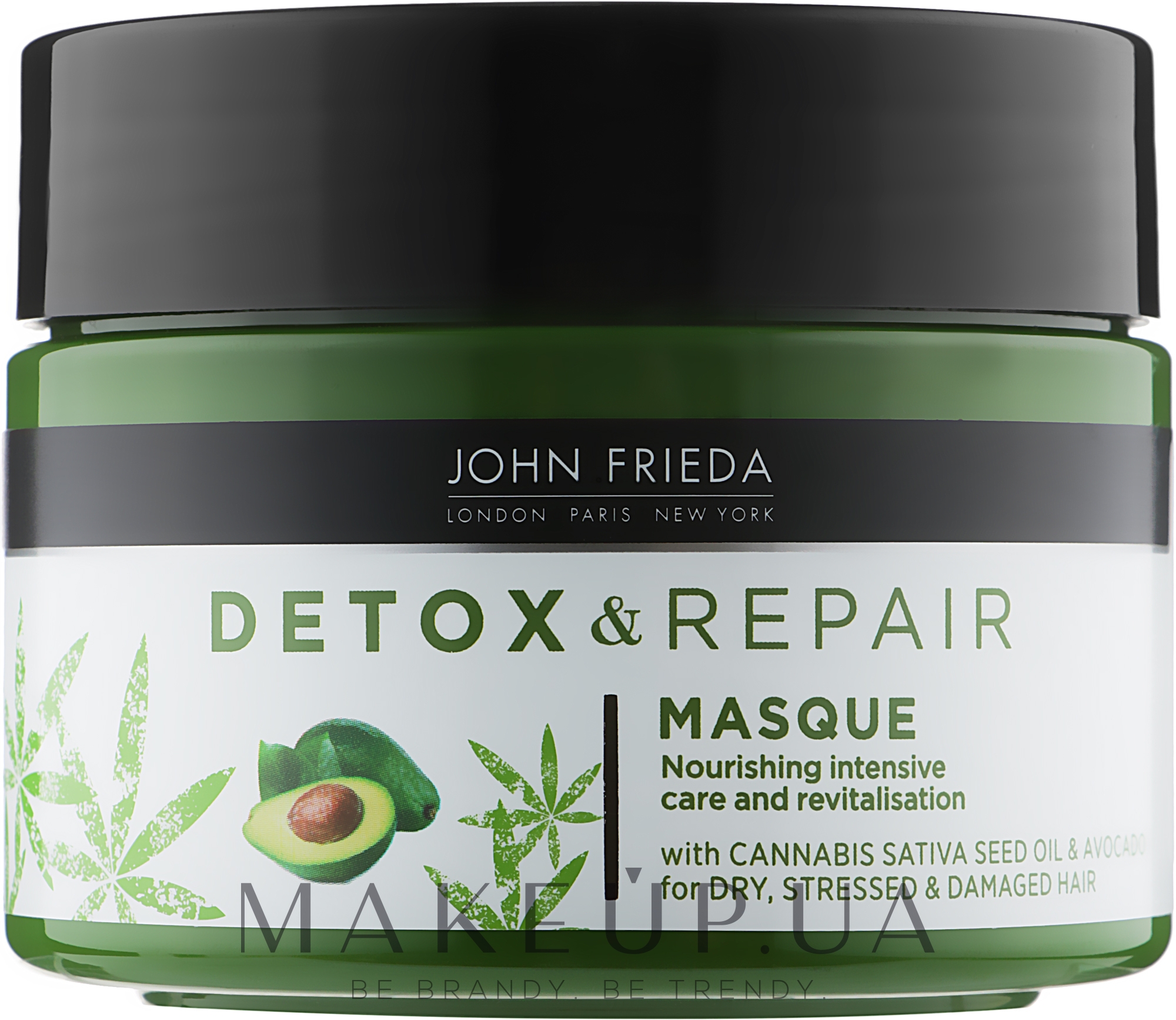 Живильна маска для інтенсивного відновлення волосся - John Frieda Detox & Repair Masque — фото 250ml