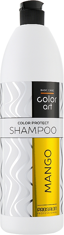Шампунь для поддержания цвета окрашенных волос "Манго" - Prosalon Basic Care Color Art Color Protect Shampoo Mango — фото N1