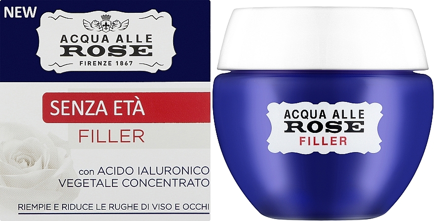 Крем-филлер для лица и глаз - Roberts Acqua Alle Rose Filler Cream — фото N2