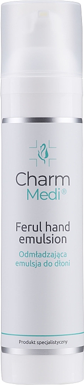 Омолоджувальна емульсія для рук - Charmine Rose Charm Medi Ferul Hand Emulsion — фото N1
