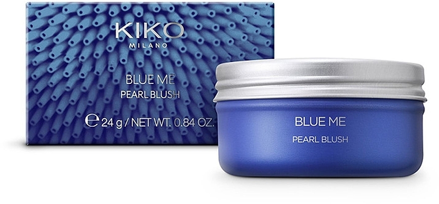 Румяна для лица с эффектом сияния - Kiko Milano Blue Me Pearl Blush