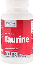 Таурин - Jarrow Formulas Taurine, 1000 mg — фото N1