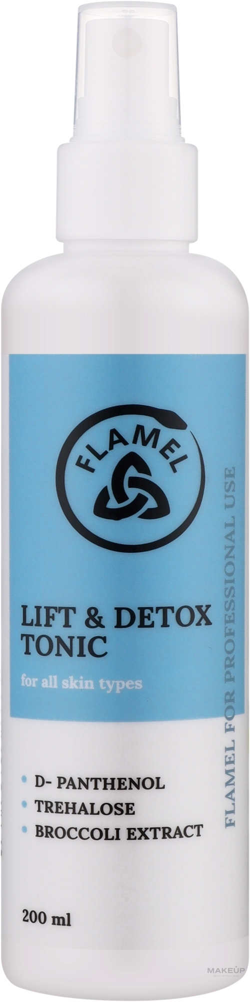 Тоник с экстрактом брокколи - FLAMEL Lift & Detox Tonic — фото 200ml