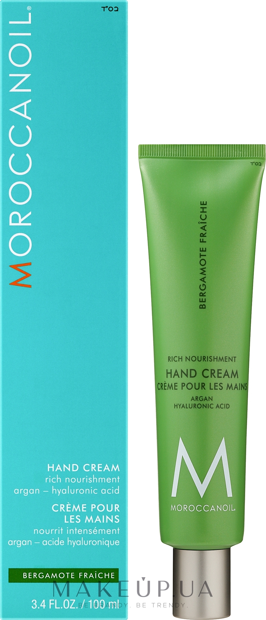 Крем для рук - Moroccanoil Bergamote Fraiche Hand Cream — фото 100ml