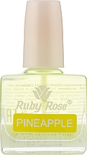 Олія для кутикули - Ruby Rose Pineapple Extra Quality — фото N1