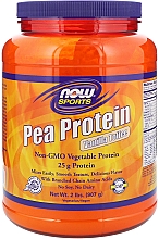 Гороховий протеїн, ванільний ірис - Now Foods Sports Pea Protein Vanilla Toffee — фото N1