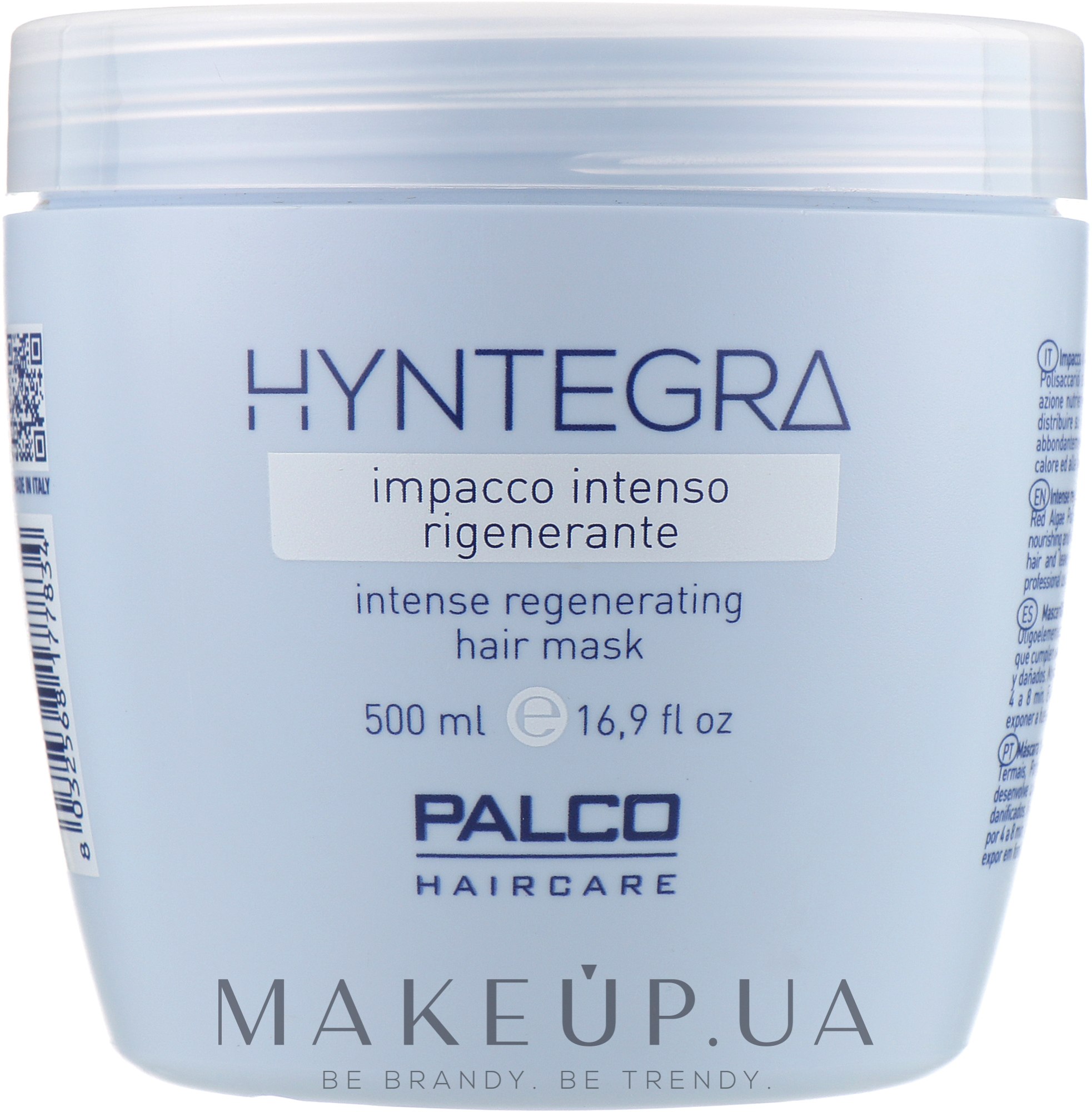 Регенерирующая маска для волос - Palco Professional Hyntegra Regenerating Hair Mask — фото 500ml
