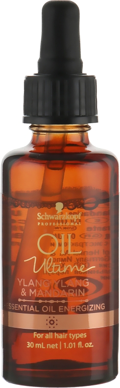 Тонизирующее эфирное масло с мандарином и иланг-илангом - Schwarzkopf Professional Oil Ultime Essential Oil Energizing — фото N2