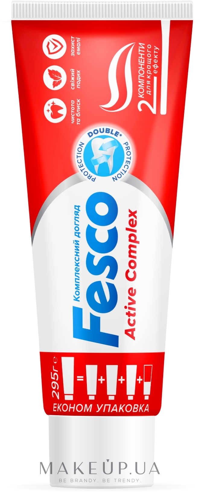 Зубна паста "Комплексний догляд" - Fesco Active Complex — фото 250ml