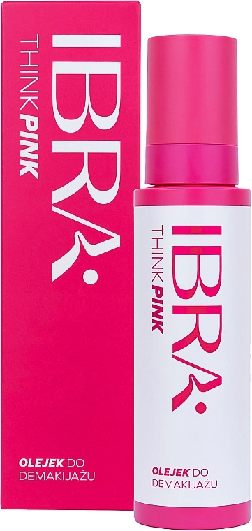 Олія для зняття макіяжу - Ibra Think Pink — фото N1