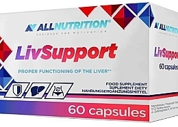 Пищевая добавка "Поддержка печени" - Allnutrition LivSupport — фото N1
