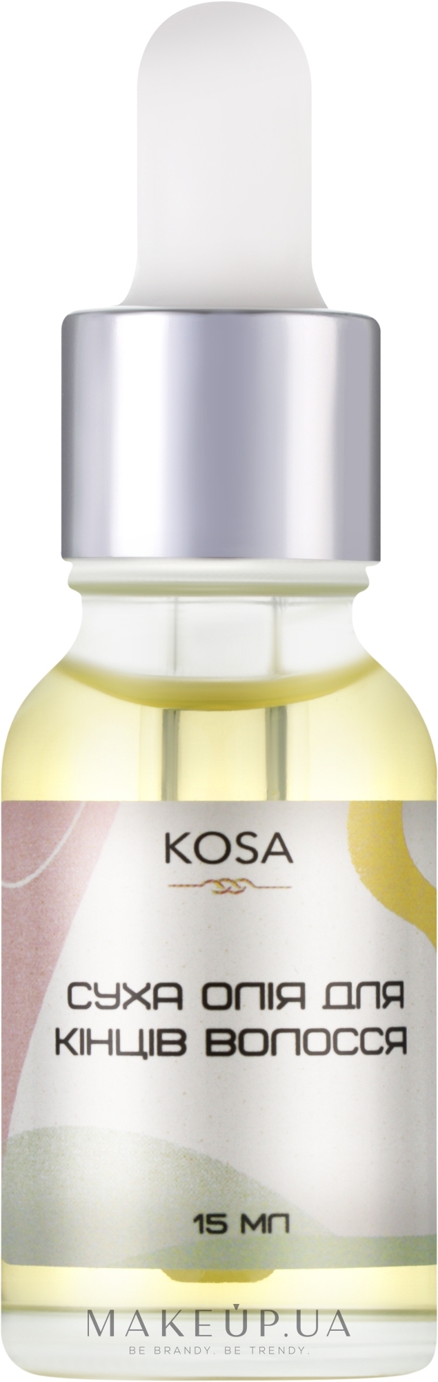 Сухое масло для кончиков волос - Kosa — фото 15ml